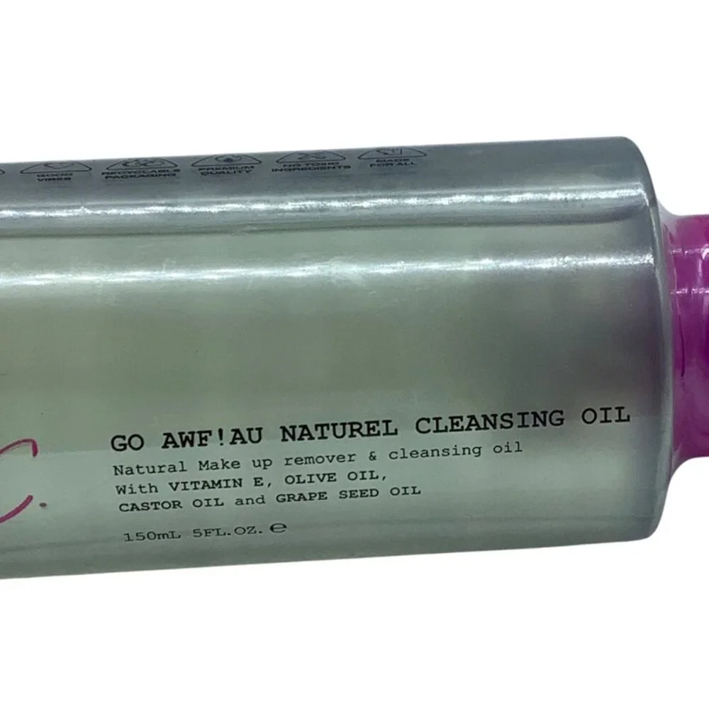 Uoma By Sharon C. Go Awf! Au Naturel Cleansing Oil 5 Fl.‎ Oz NEW